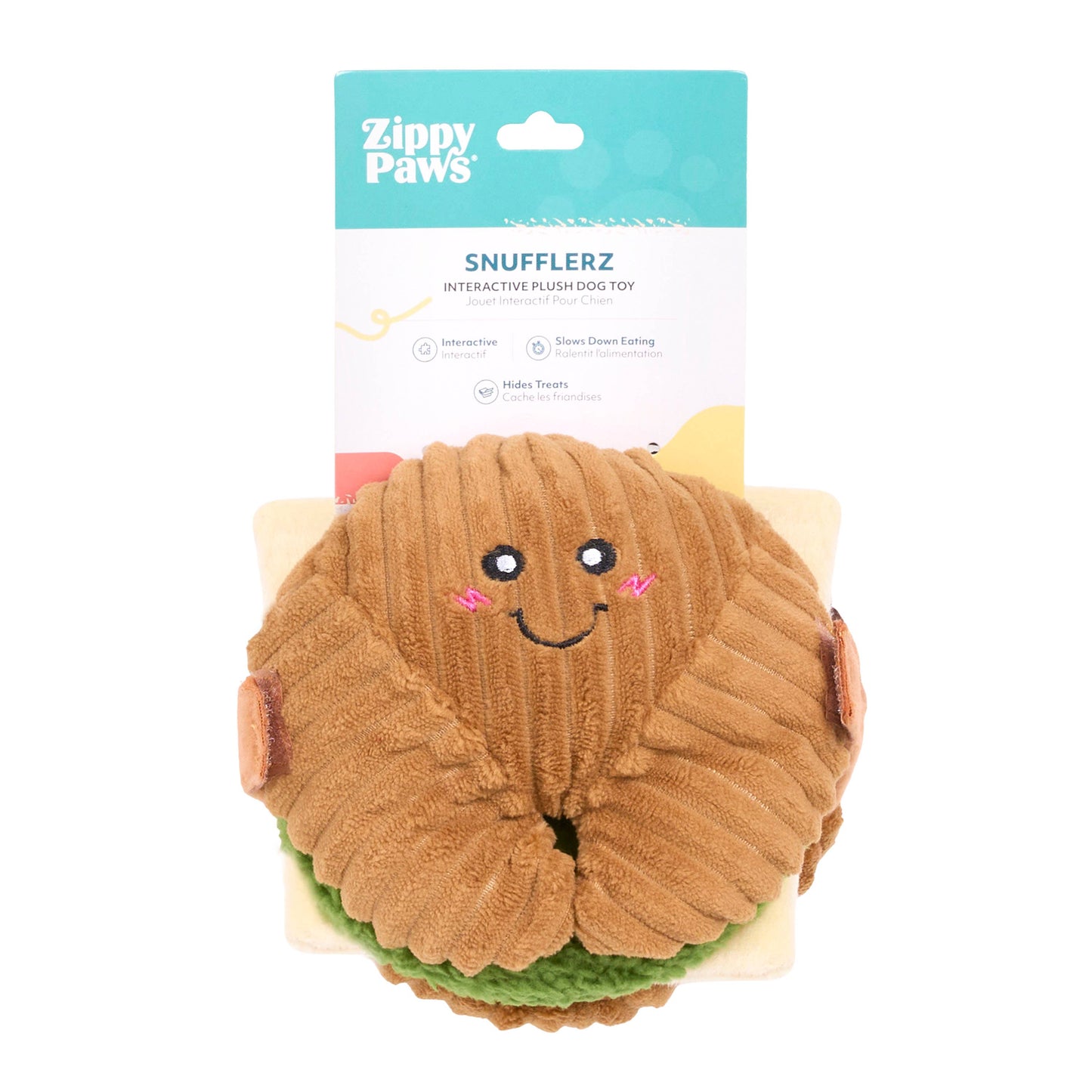 Jouet pour chien - Sandwich croissants de fouille
