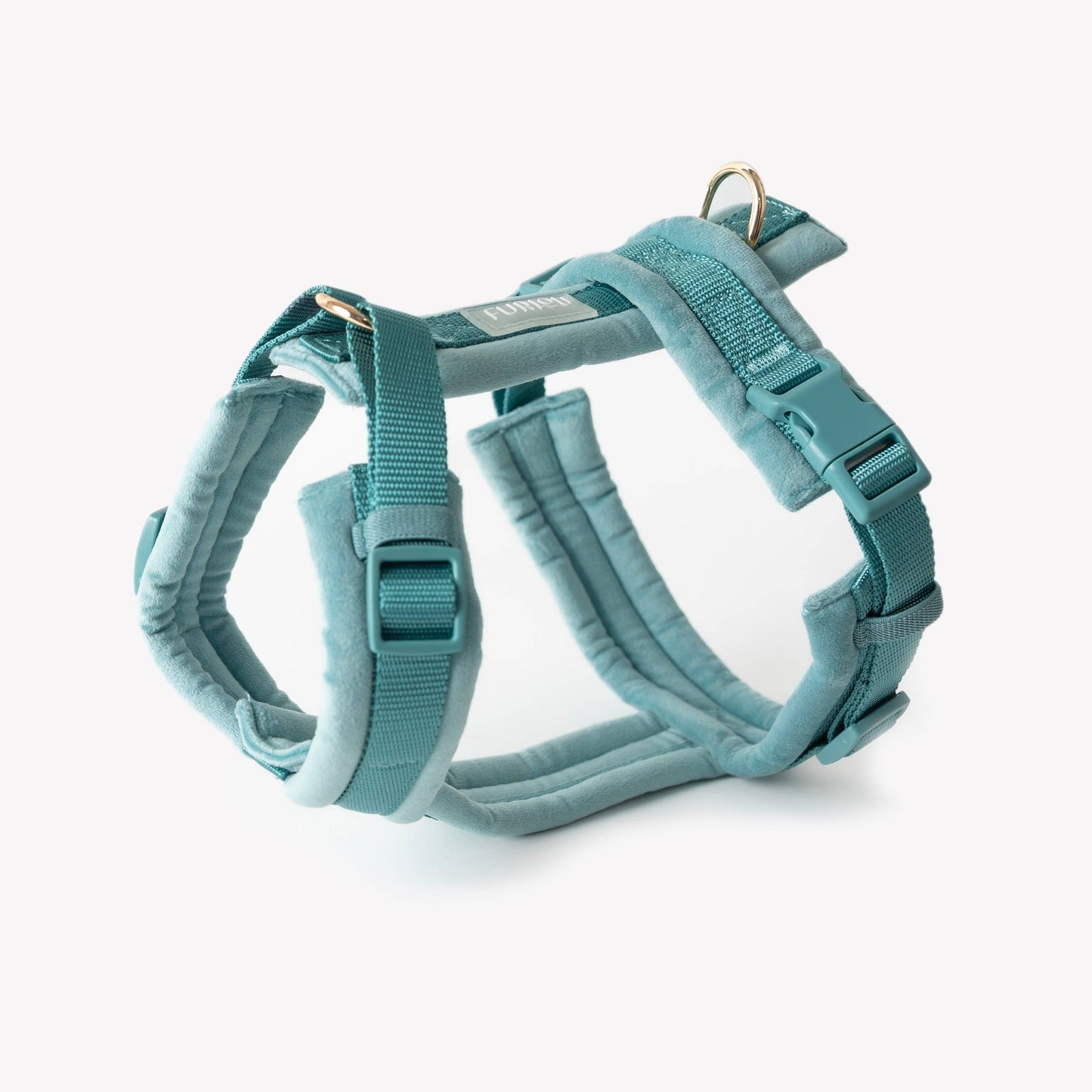 Harnais en velours - Bleu