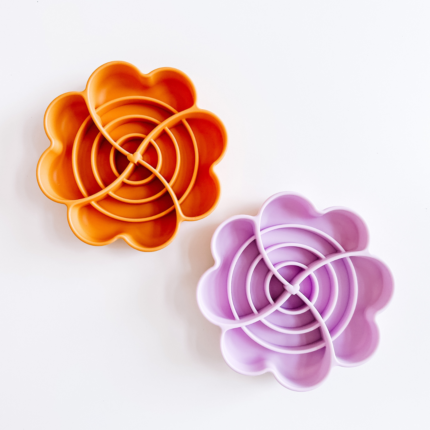 Gamelle anti-glouton rose