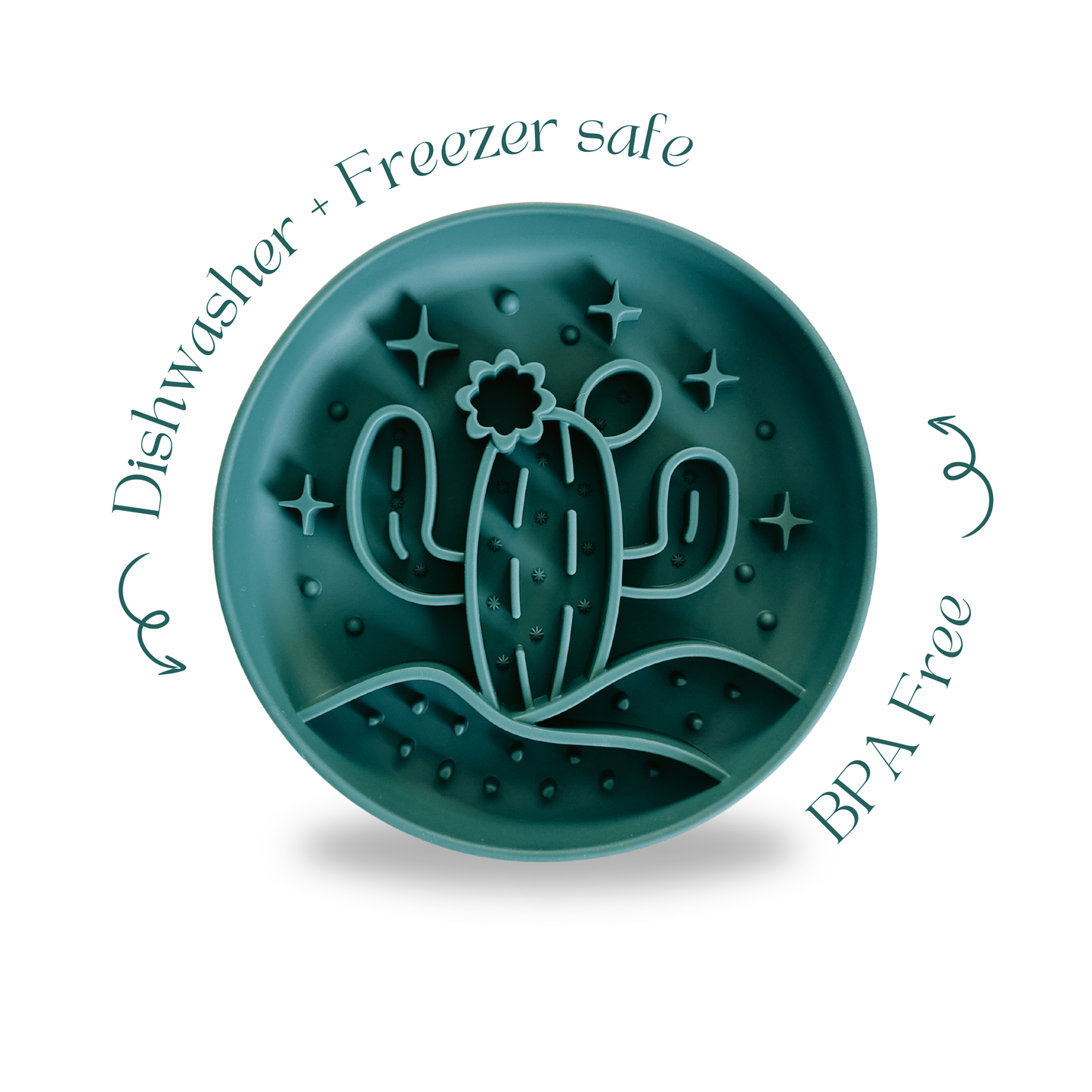 Gamelle anti-glouton Cactus vert