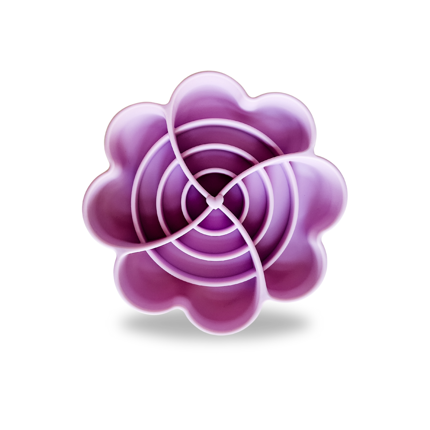 Gamelle anti-glouton rose