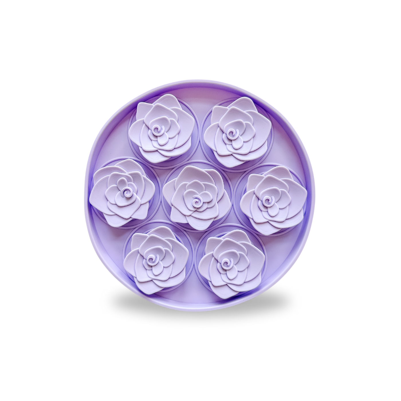 Gamelle anti-glouton Fleur Violet