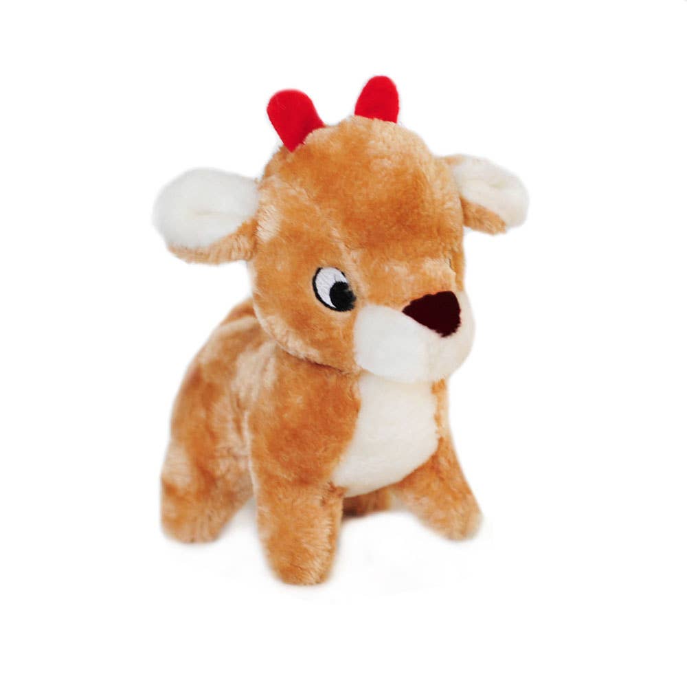 Peluche Renne - Jouet de Noël pour chiens