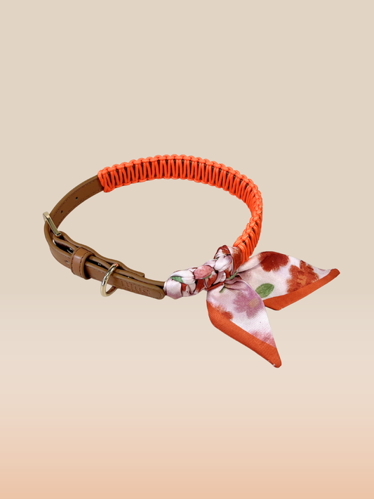 Collier-bandana Mocka en simili cuir