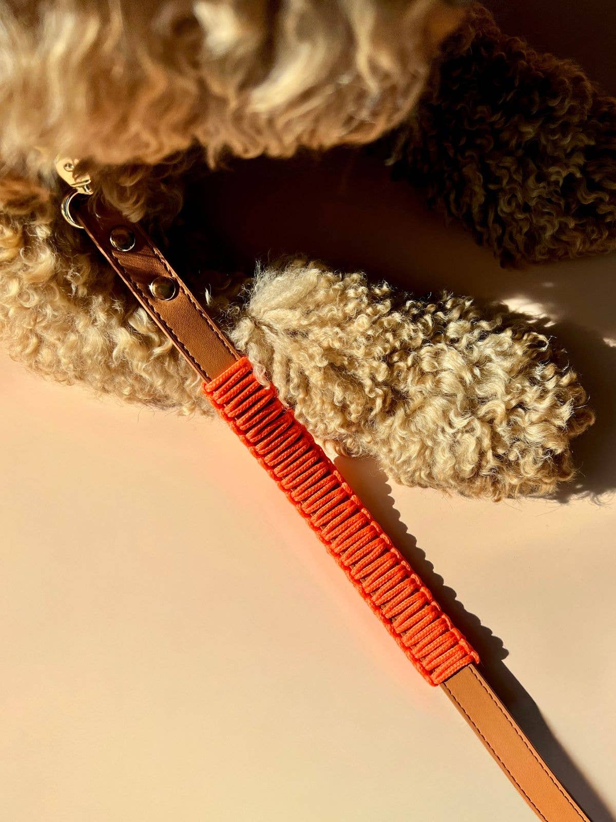 Laisse-bandana Mocka multiposition en simili cuir