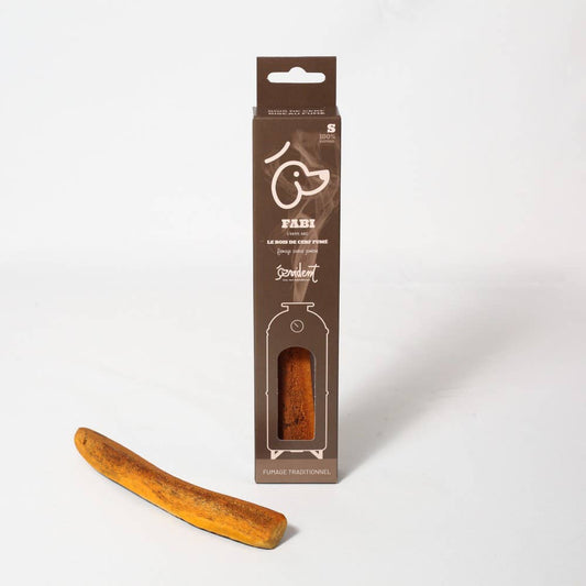 FABI - Bois de cerf biseau fumé au jambon, sans arôme !