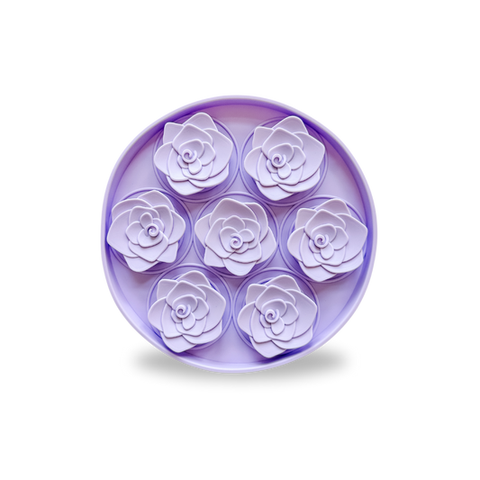 Gamelle anti-glouton Fleur Violet
